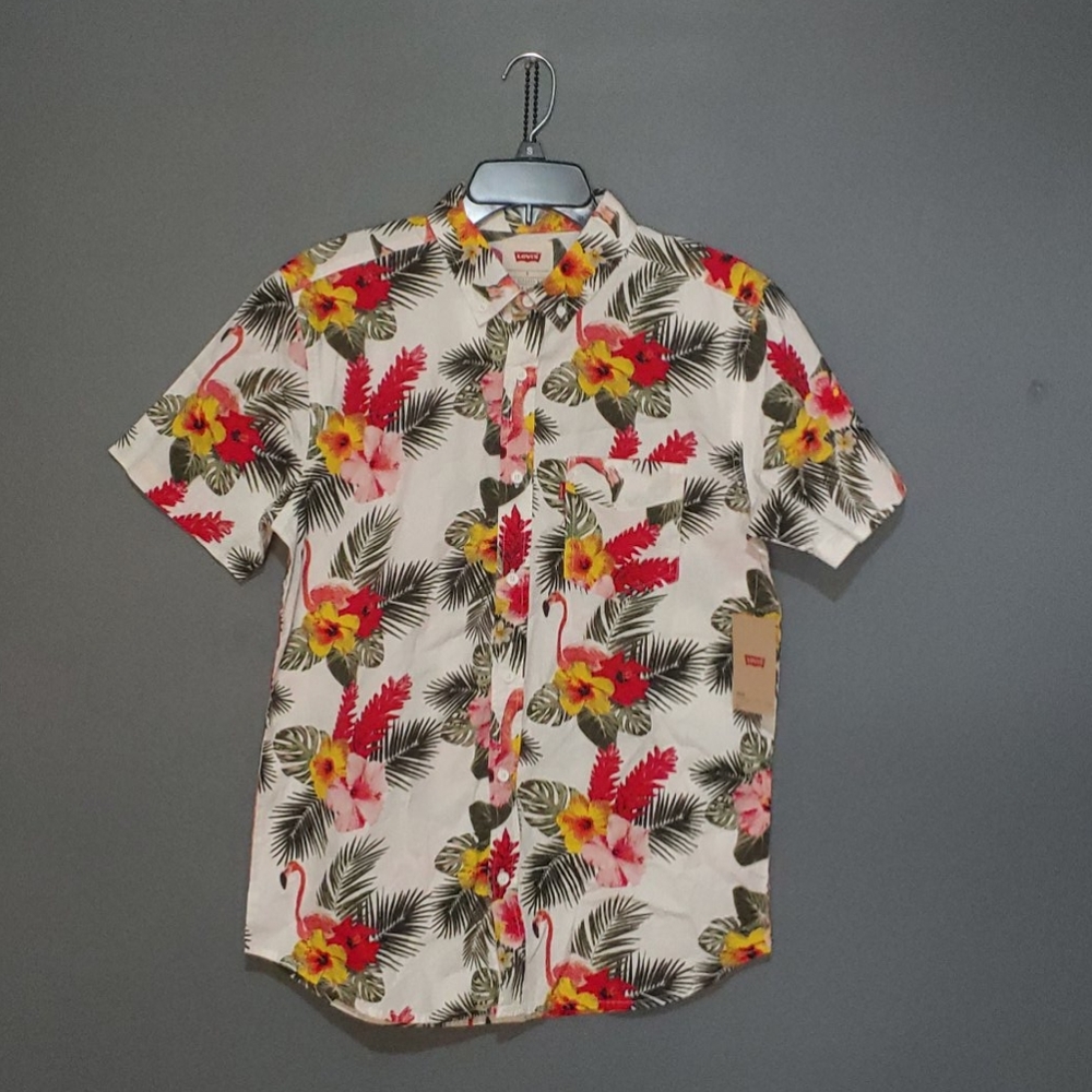 Brand New!! Levi's Hawaiian Shirt